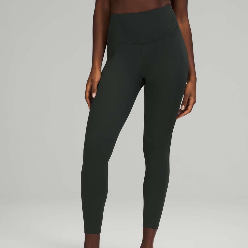 Lululemon Base Pace Leggings Dark Green Size 8